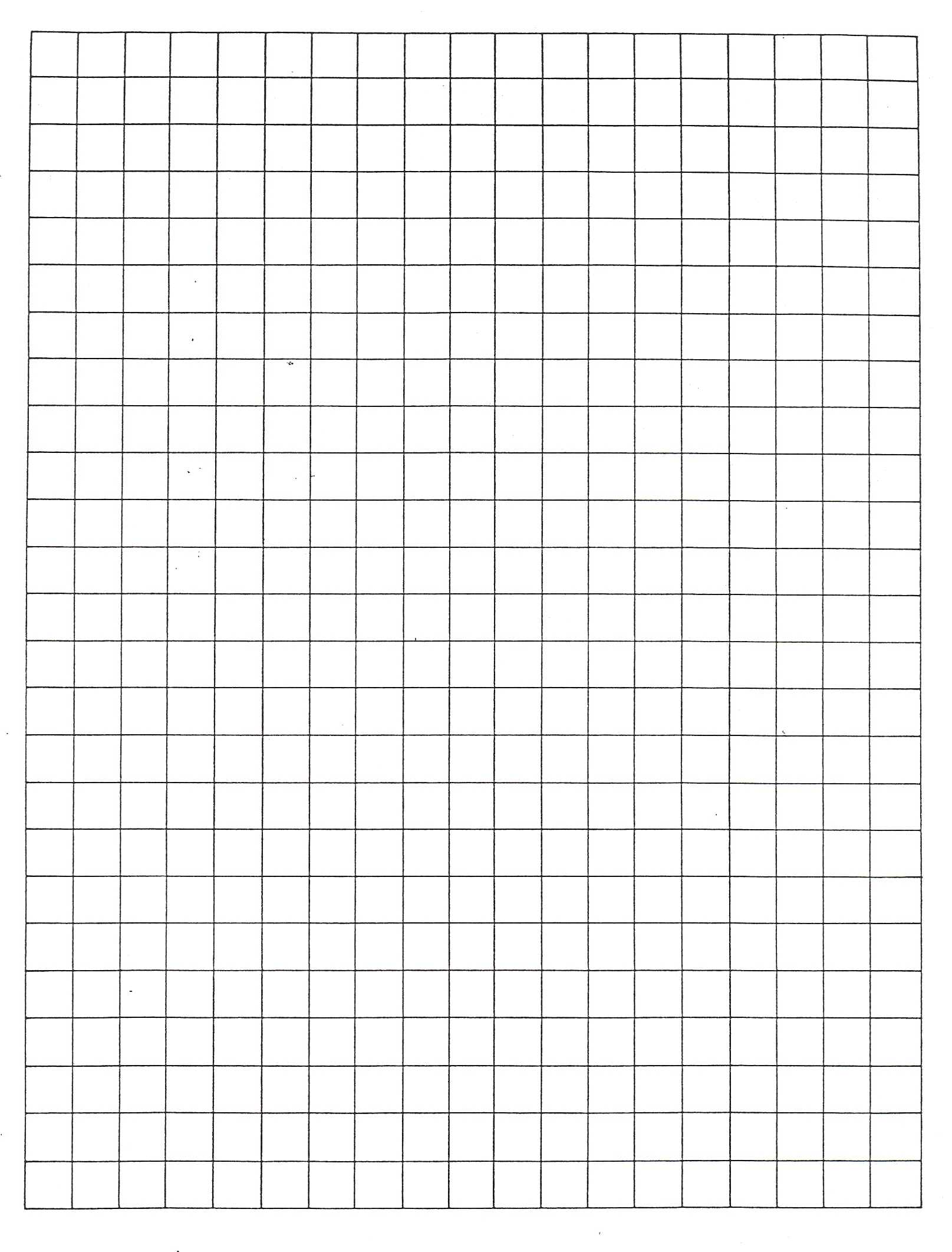 gridded paper roll