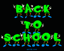 Back to school animation